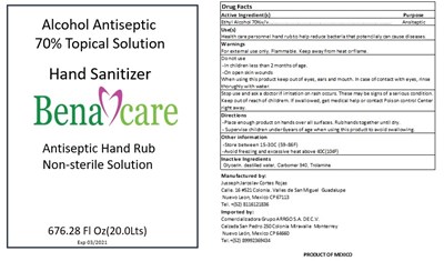 20000 mL Label (Label Hand Sanitizer)